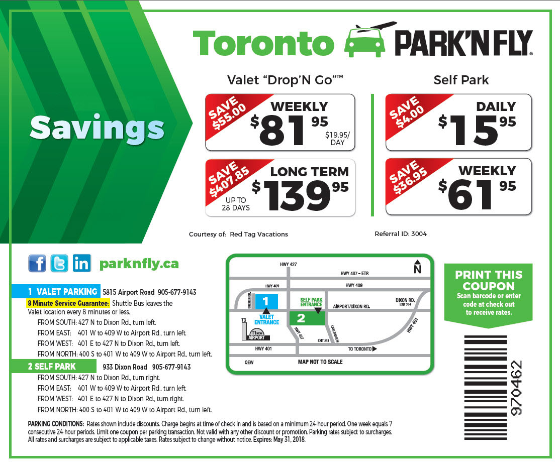 Toronto Airport Parking Skypark® Parking Cheap Airport Parking YYZ